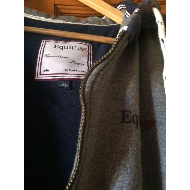 sweat a capuche Equitheme homme