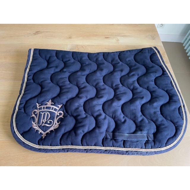 Tapis Pénélope marine/rose gold