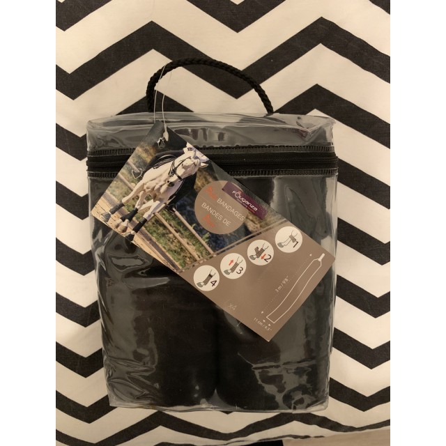 Bandes polo noires