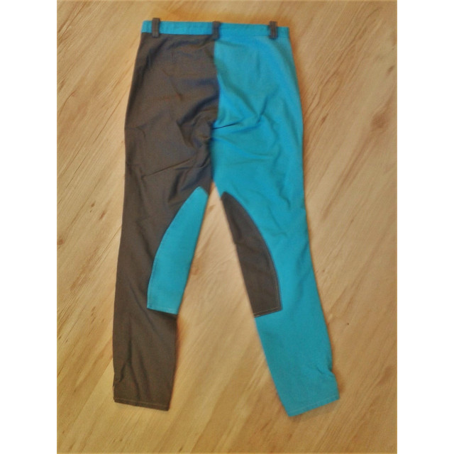 Pantalon Safi Turquoise et gris 36