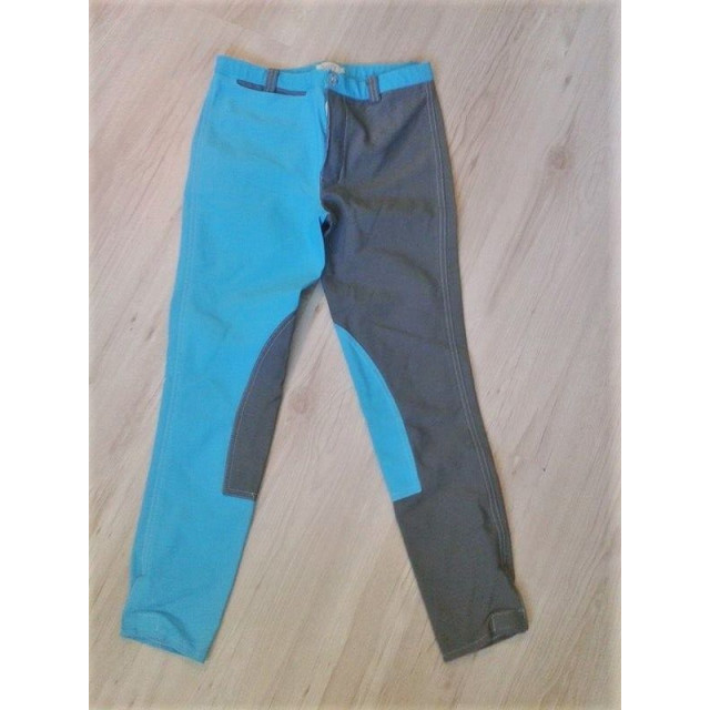 Pantalon Safi Turquoise et gris 36