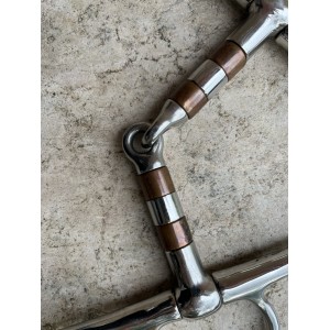 Mors aiguille rouleaux en cuivre