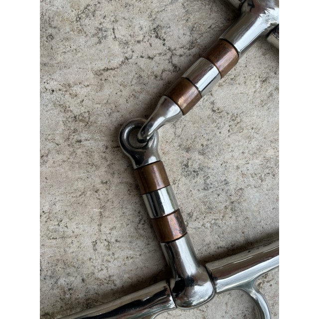 Mors aiguille rouleaux en cuivre