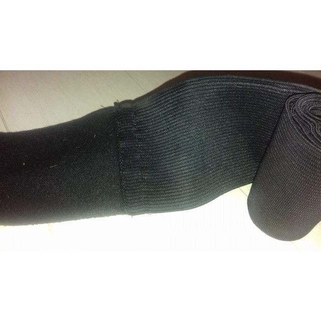 Lot 4 bandes travail Nest Horze, noires, taille cheval