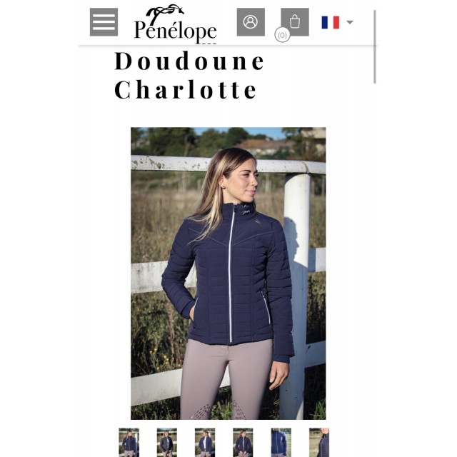 Doudoune Charlotte Pénélope Leprévost
