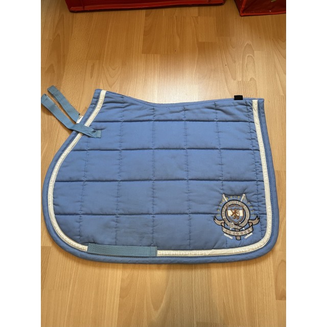 Tapis bleu HV POLO taille cheval