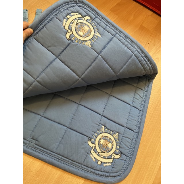 Tapis bleu HV POLO taille cheval
