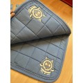 Tapis bleu HV POLO taille cheval
