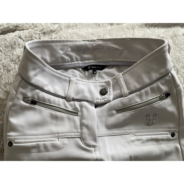 Pantalon Horse Pilot X balance Blanc