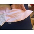 Bonnet HV POLO rose et noir taille cheval