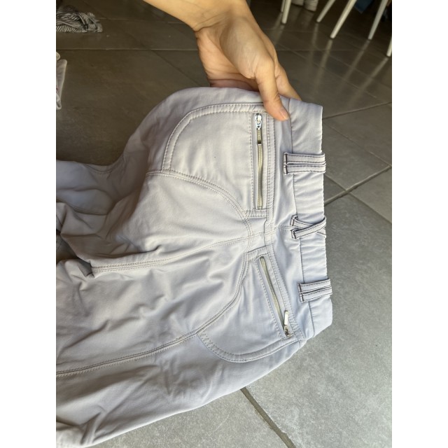 Pantalon Time Rider beige avec grip taille 36