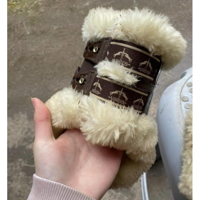 Protèges boulets Veredus brun mouton