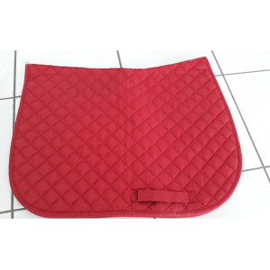 Tapis de selle rouge