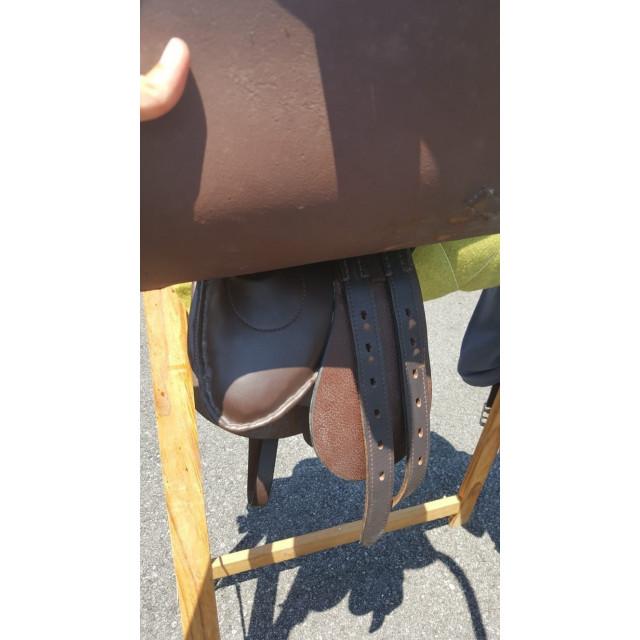 Selle de pony-games 16.5" équipée