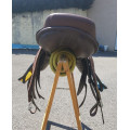 Selle de pony-games 16.5" équipée