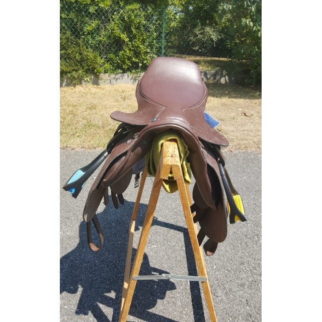 Selle de pony-games 16.5" équipée