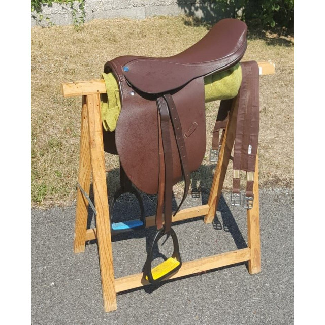 Selle de pony-games 16.5" équipée