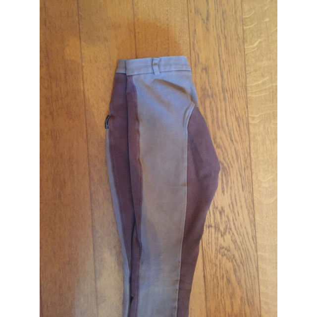 Pantalon femme Marron/beige