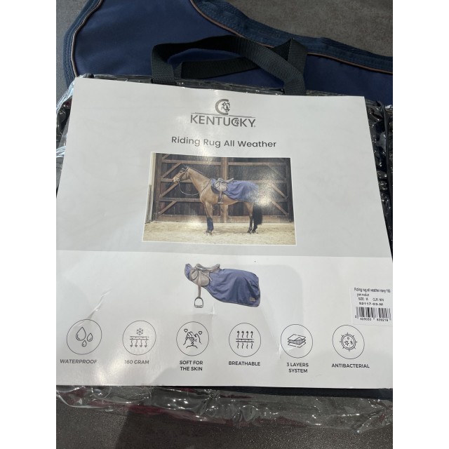 Couvre Rein All Weather 160g Marine Kentucky Horsewear