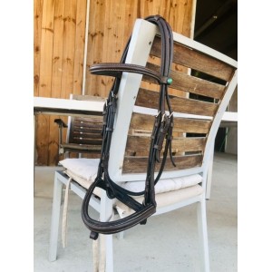 Filet Norton marron - taille COB (vendu sans les rênes)