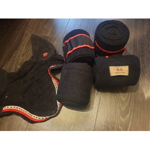 Ensemble bonnet bande