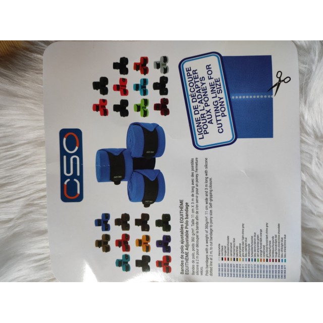 Bandes de polo cso neuves