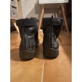 boots en cuir