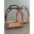 Étriers rose gold aluminium inoxydable Harry 's horse