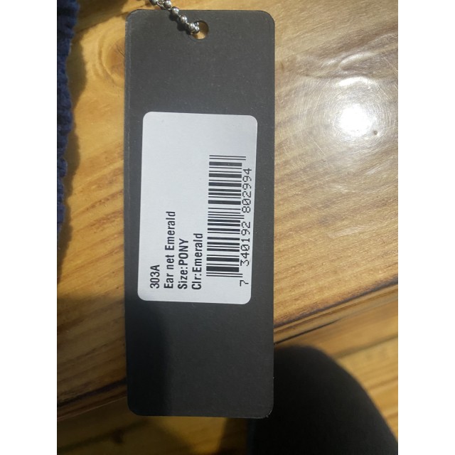 Bonnet taille poney equestrian stockholm émeraude