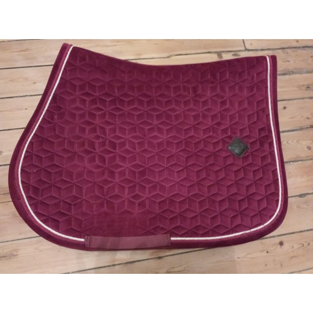 Tapis Velvet Kentucky Framboise et tapis Harcour Bordeaux