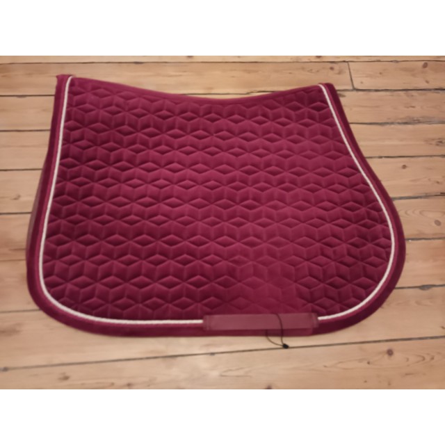 Tapis Velvet Kentucky Framboise et tapis Harcour Bordeaux