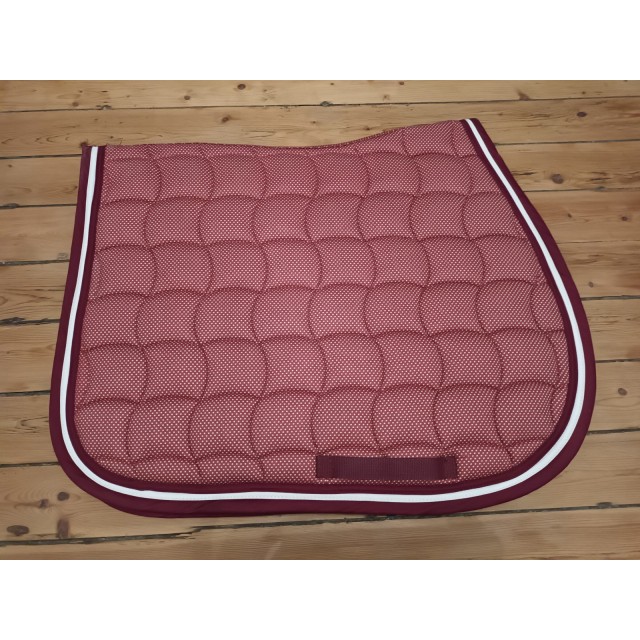 Tapis Velvet Kentucky Framboise et tapis Harcour Bordeaux