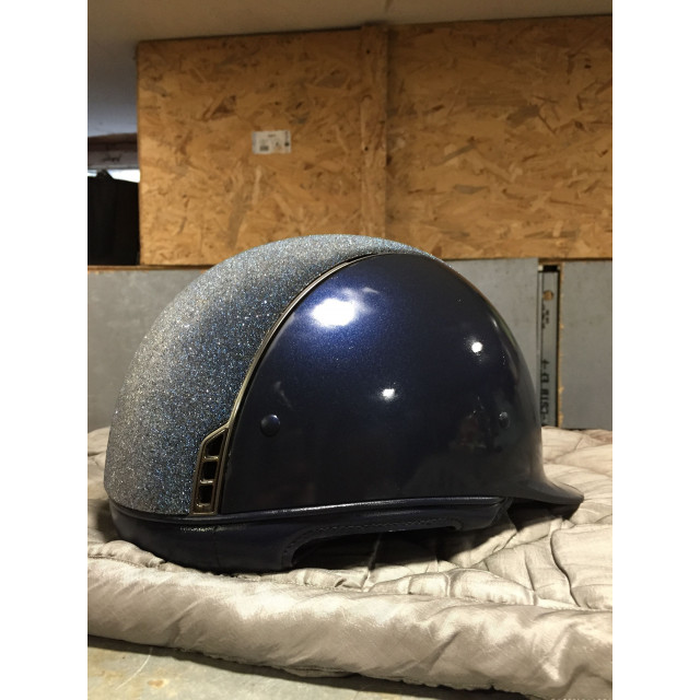 Casque samshield shadow Crystal blue