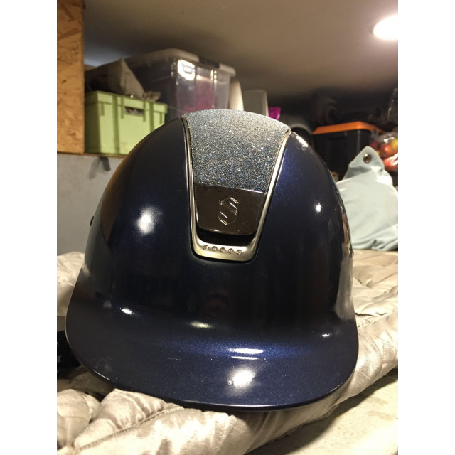 Casque samshield shadow Crystal blue