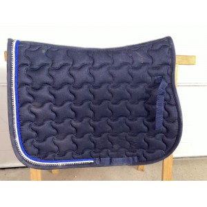 Ensemble Tapis et Bonnet bleu marine