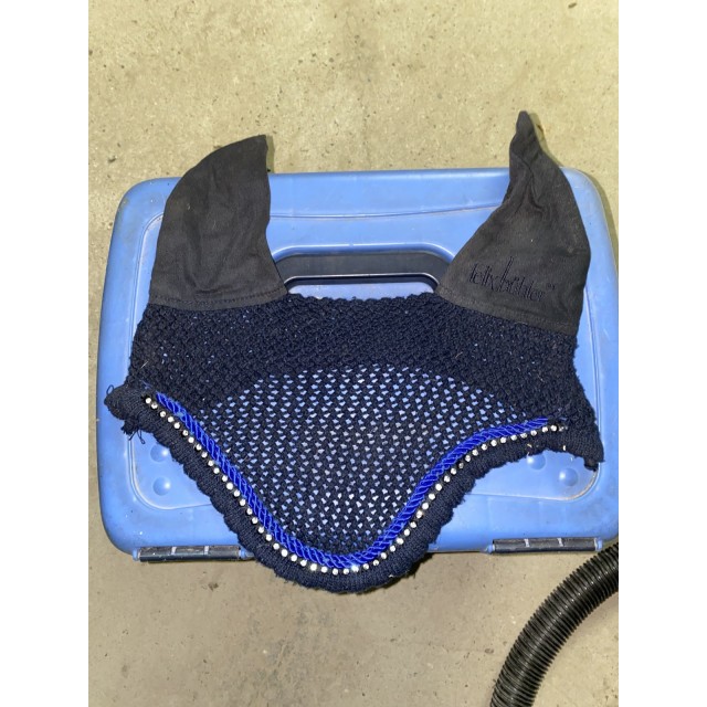 Ensemble Tapis et Bonnet bleu marine