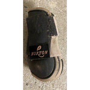 Guêtres gris et rose