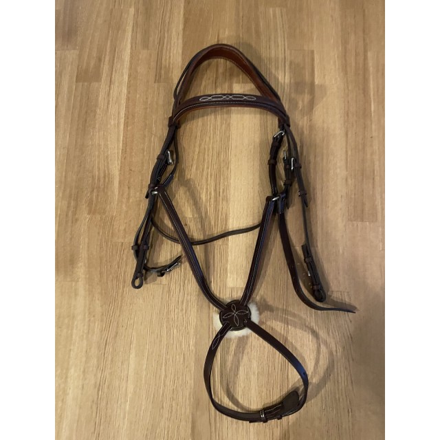 Bridon Chiberta Muserolle croisée Devoucoux