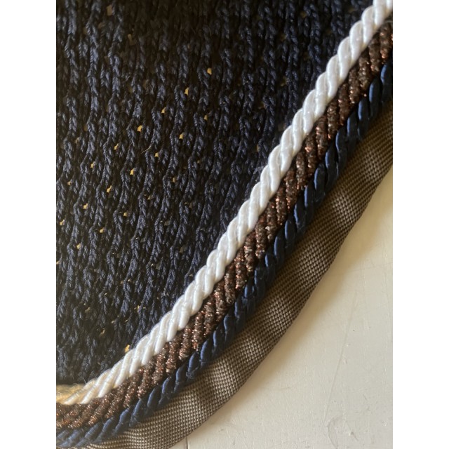 Bonnet Anna Scarpati bleu