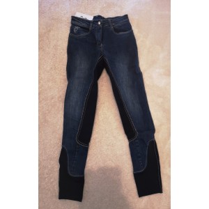 Culotte d'équitation jeans Equilibre Johanna - NEUF ETIQUETTE