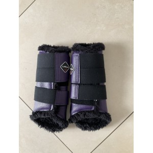 Guêtres Lemieux fourrure confort. Violet purple XL