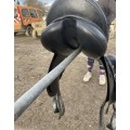 Selle de dressage avec taquet