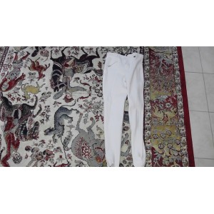 pantalon concours blanc femme