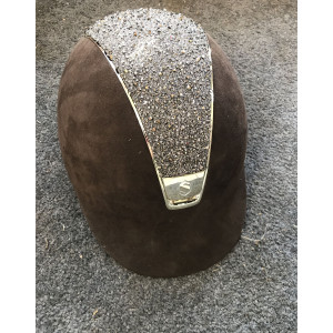 Casque samshield alcantara Marron taille 48m