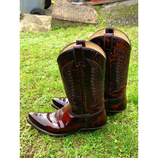 Bottes Sendra cowgirl rouge (Denver Rojo) 38
