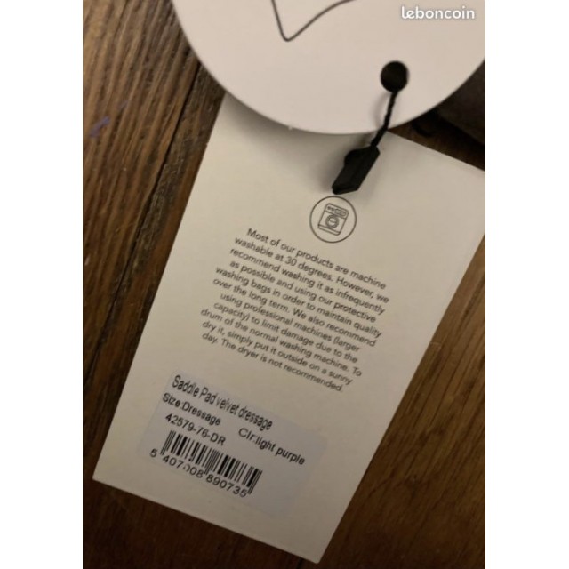 Ensemble Kentucky velvet parme