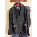 Veste Horse Pilot noire et marron