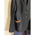Veste Horse Pilot noire et marron