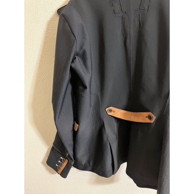 Veste Horse Pilot noire et marron