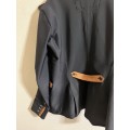 Veste Horse Pilot noire et marron